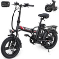 350W Folding Electric Bike 16 x 3.0 Fat Tire L499469