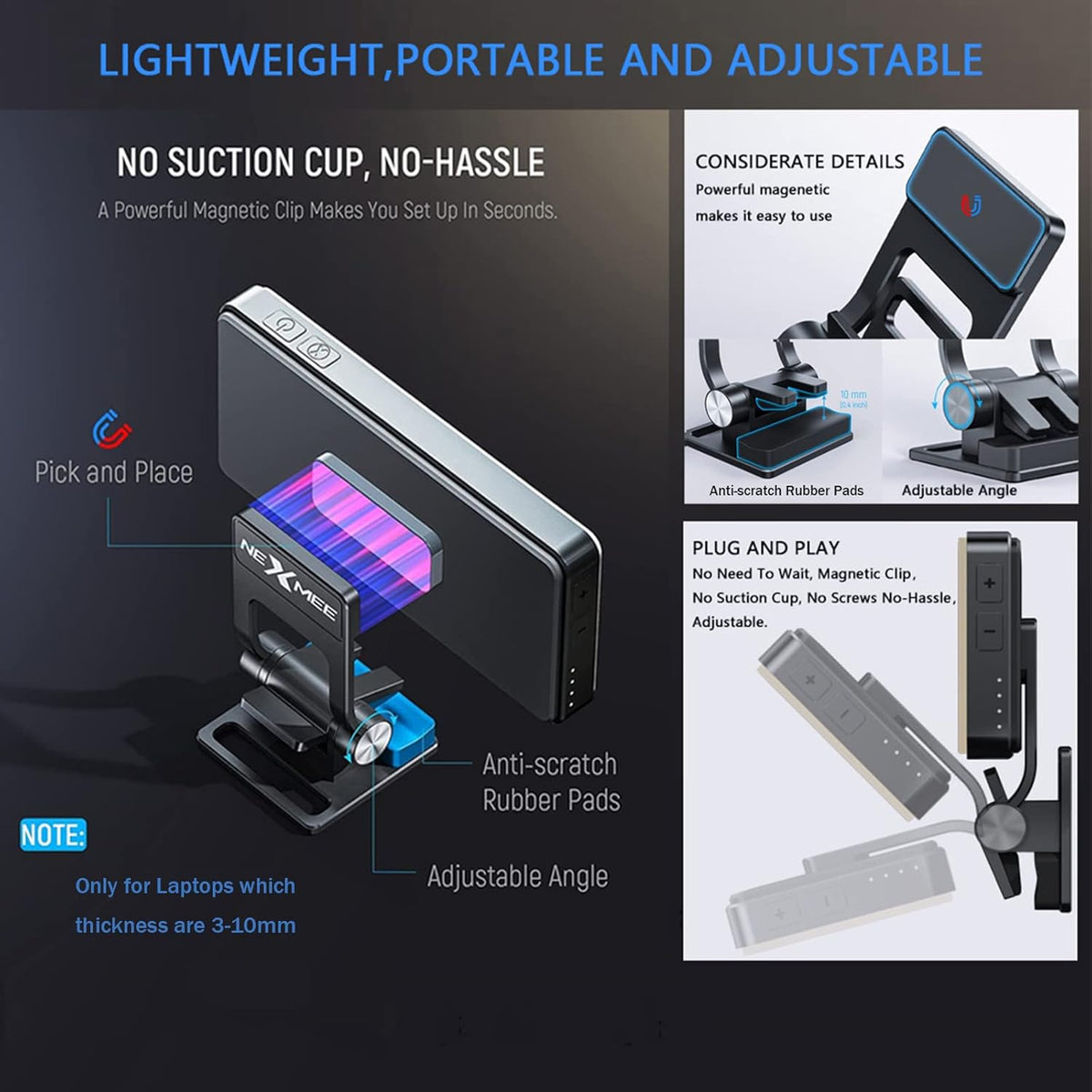 USB LED Video Conference Lighting for Laptop D793236