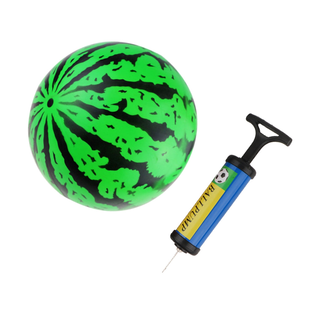 2Pcs 9 Inch Inflatable Bouncy Ball with Pump Kids Education Toys J47938