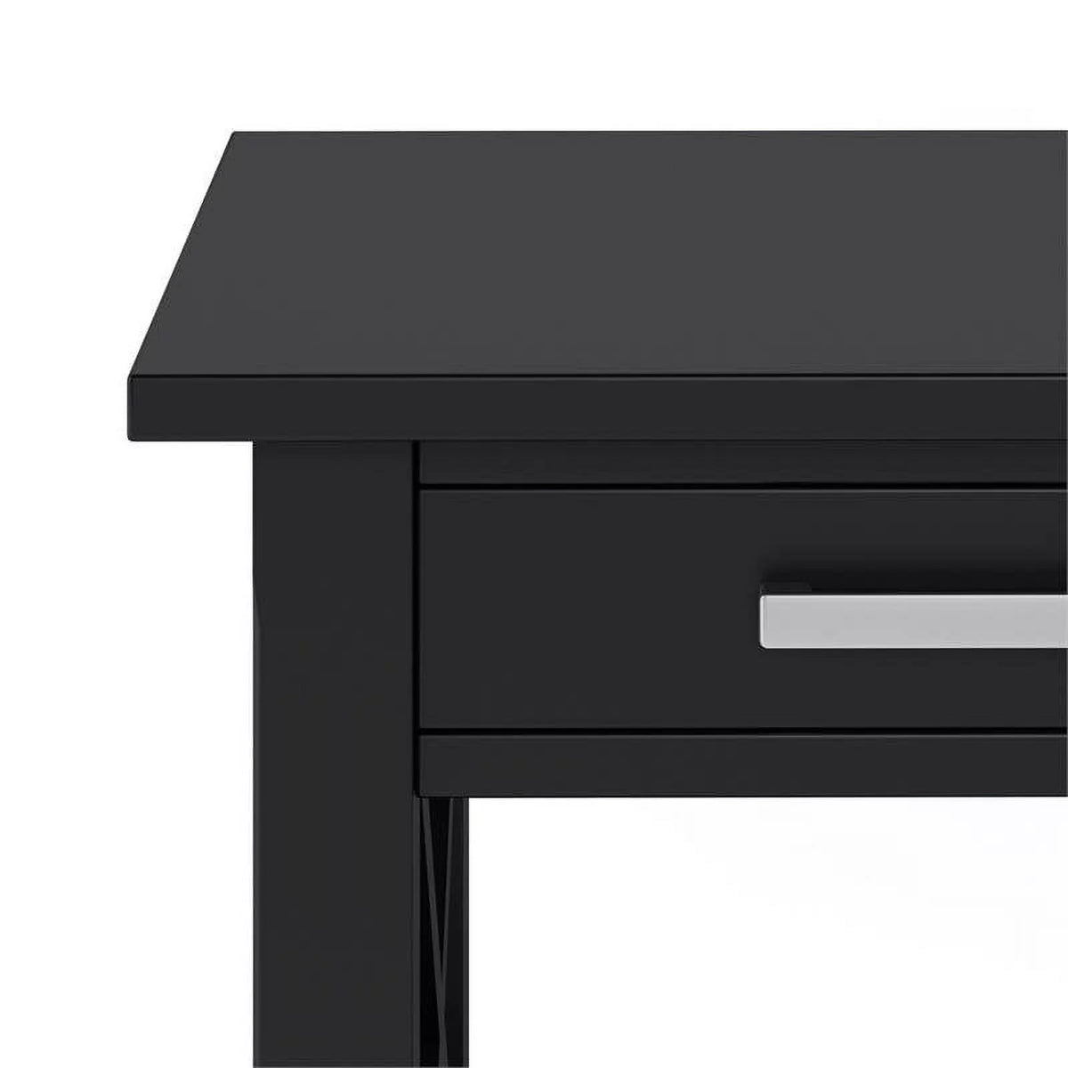 Solid Wood End Table with Storage G117915