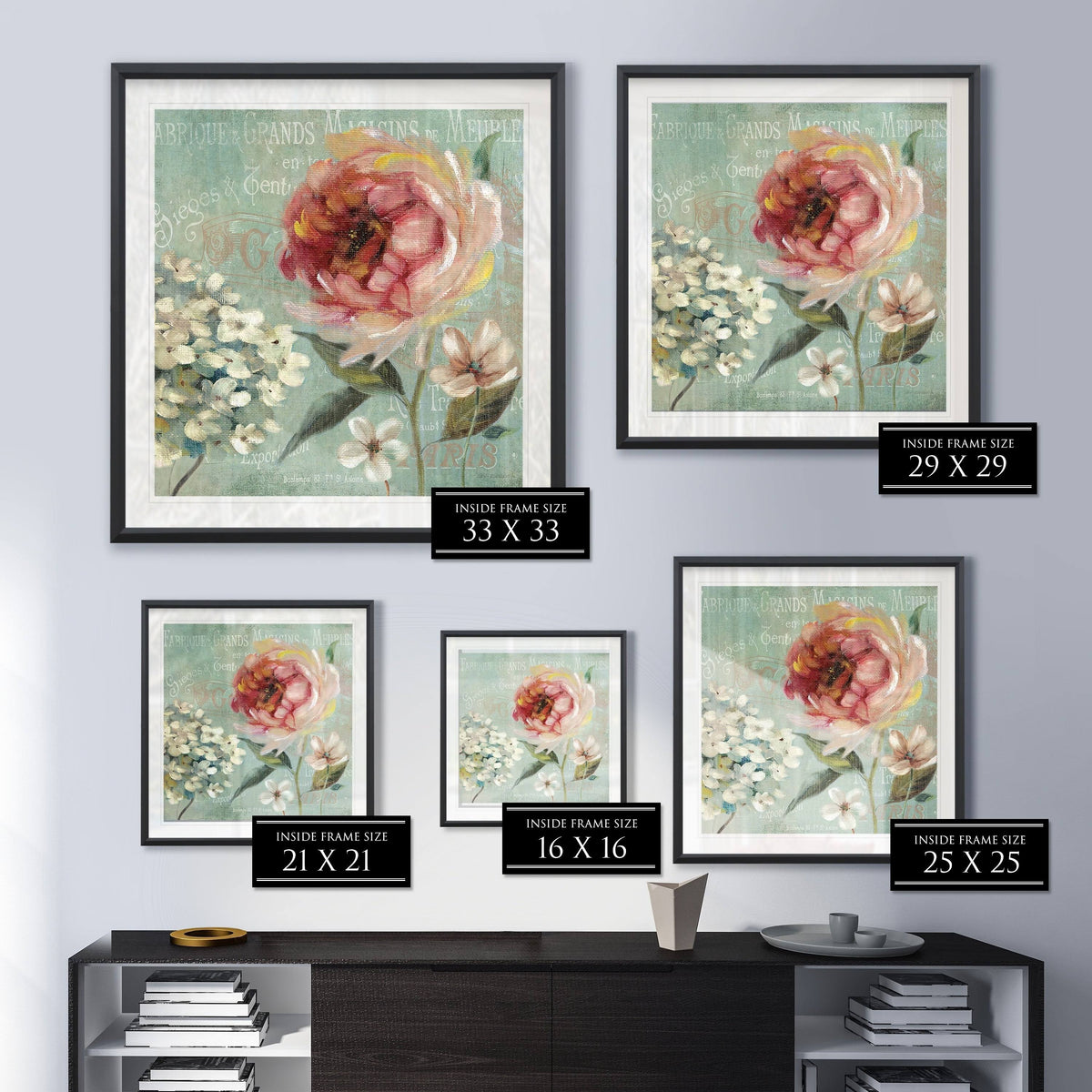 Framed Giclee Print 32x32 E27615