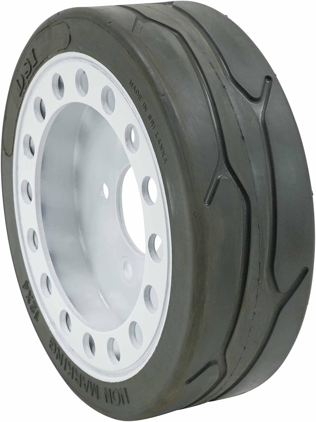 Scissor Lift Tires 12 x 4 Non-Marking Wheel Assembly Z84721