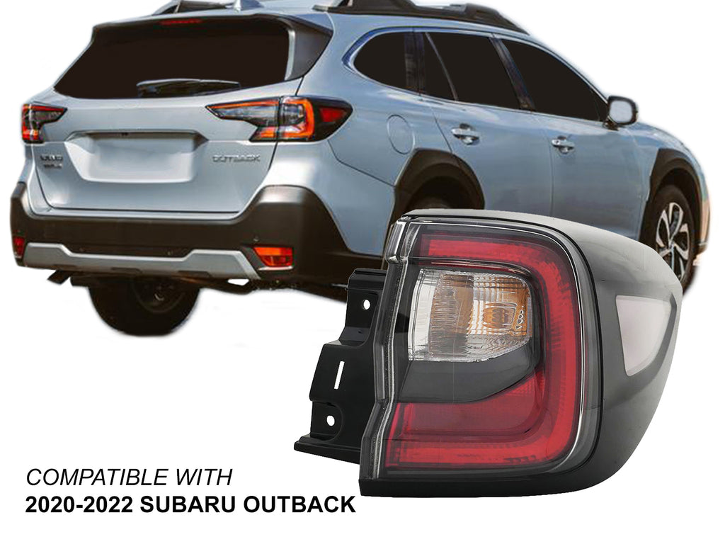 Outer LED Tail Light with Bulbs Included Passenger Right Side F165007
