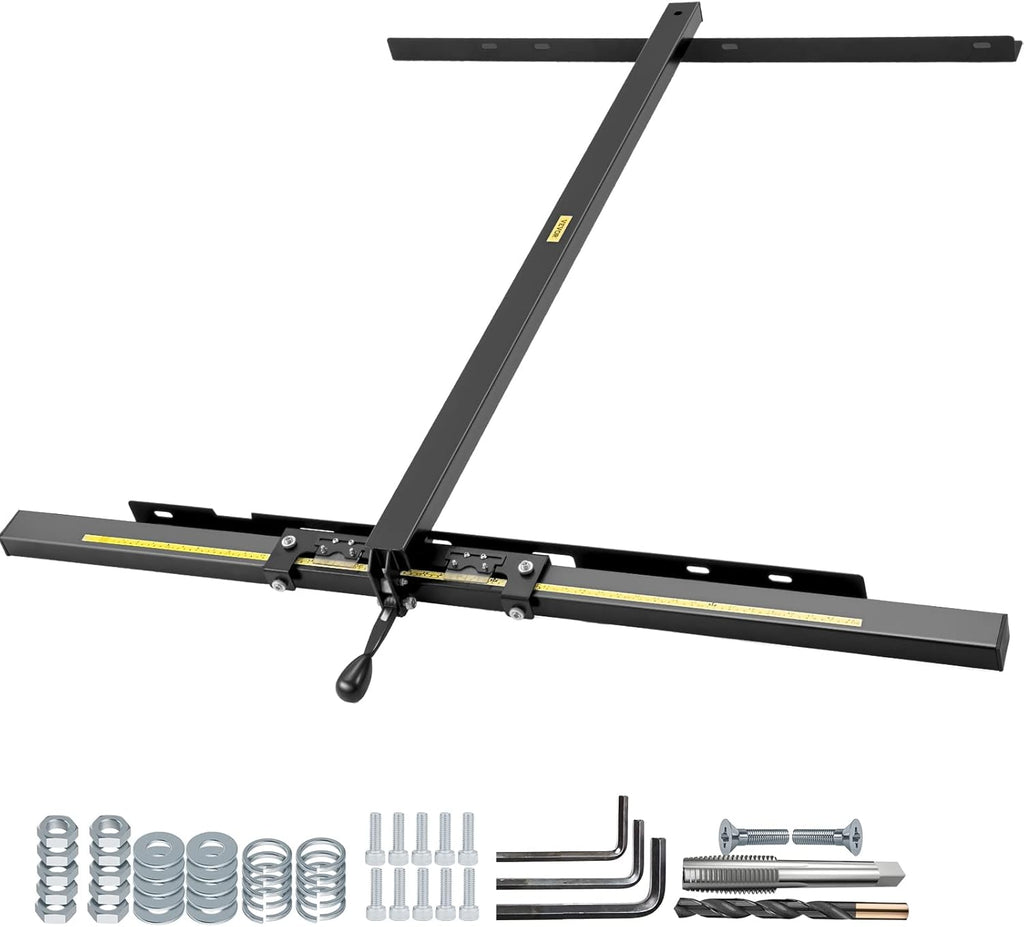 37×57 Table Saw Fence System with Front Guide Bar V916