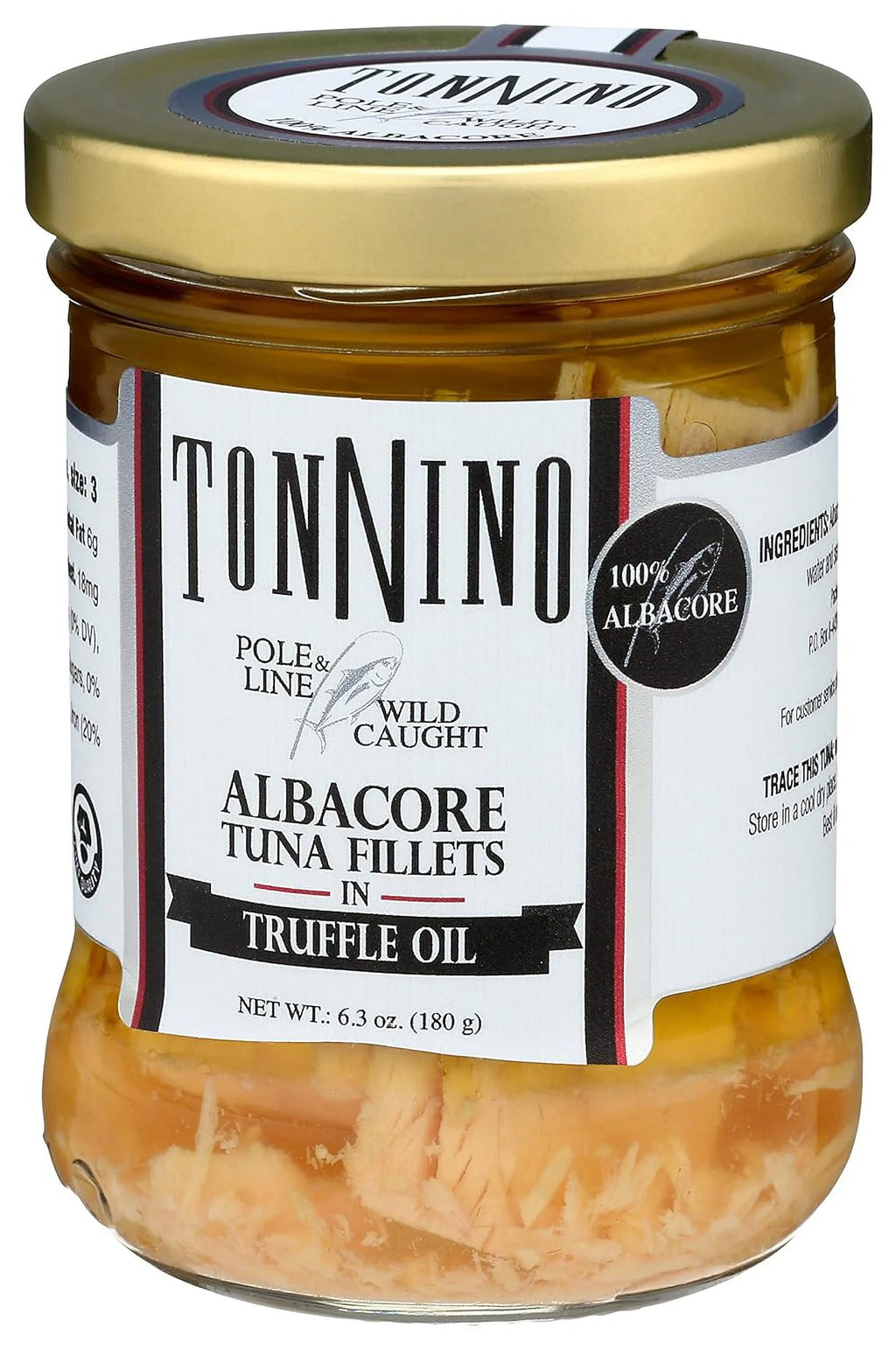 Albacore Tuna in Olive Oil with Truffle, 6.3 oz, 6-Pack J7139