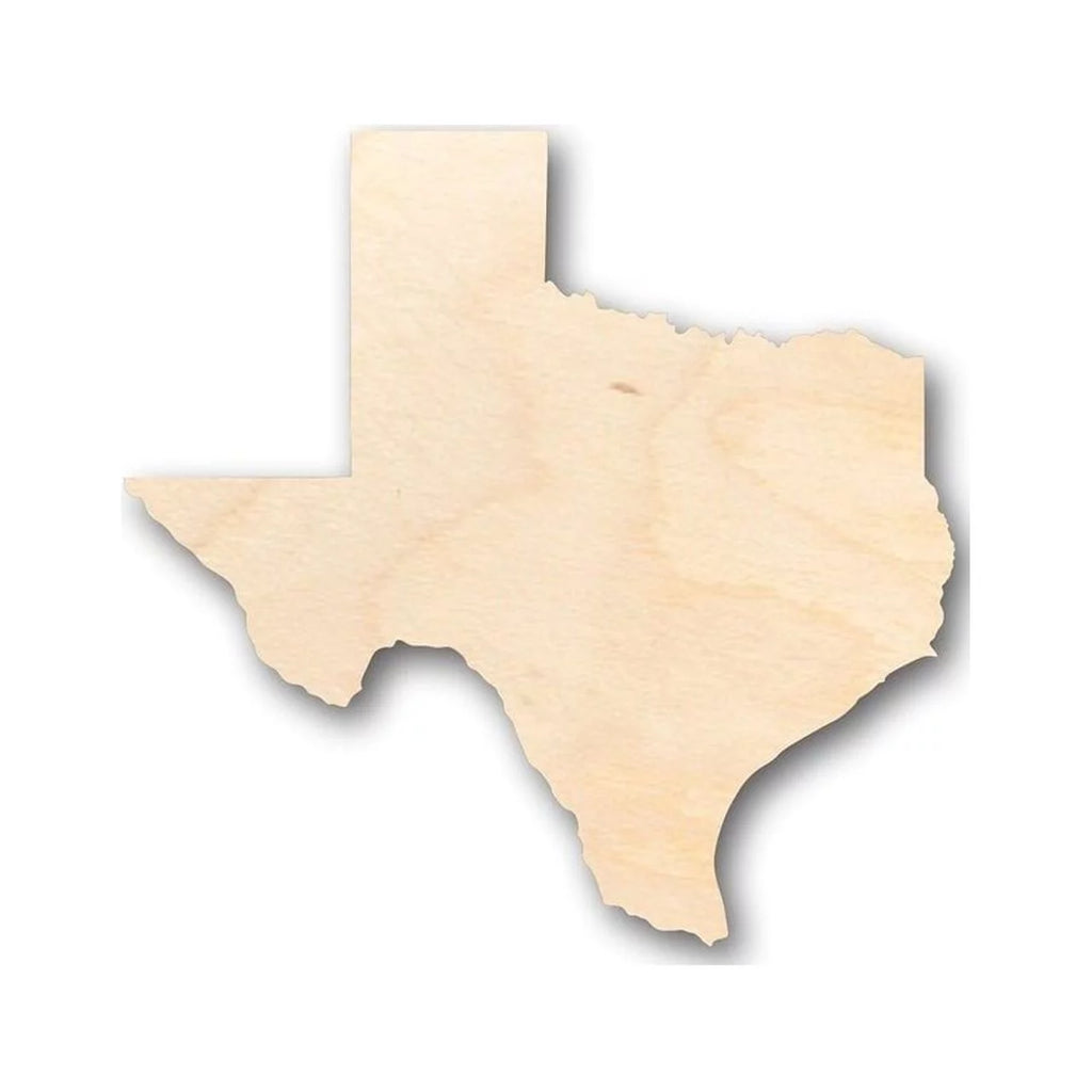 Unfinished Wood Texas Shape Y428994