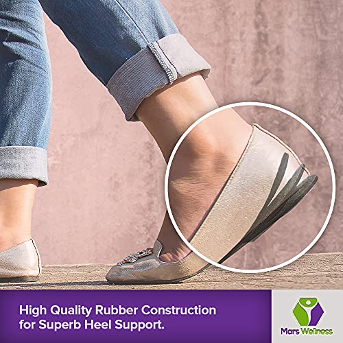Medium Pack of 2 Brown Orthopedic Heel Lift S173