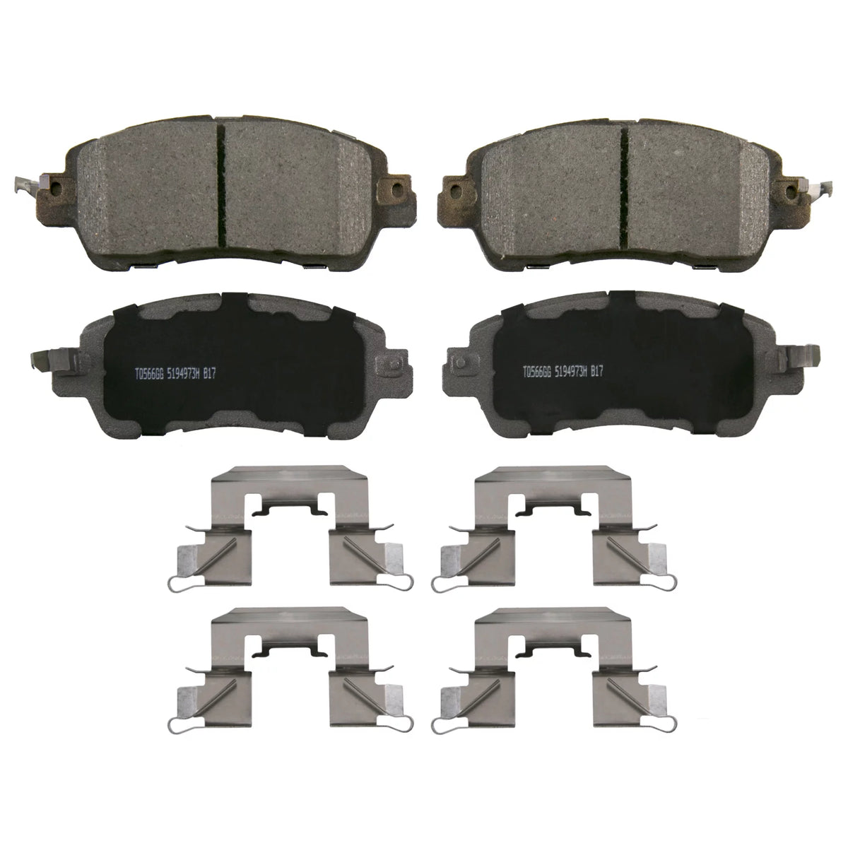 Ceramic Disc Brake Pad Set B62891