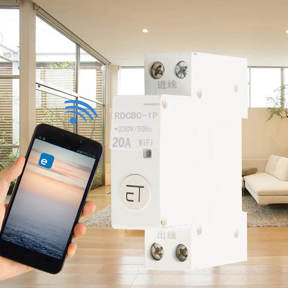 Remote Control WIFI Circuit Breaker 1P 20A B94977