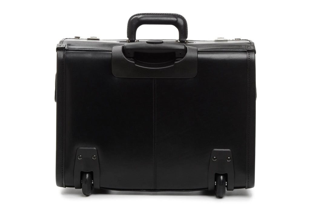 Wheeled Leather Catalog Case I285