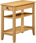 Three Tier End Table with Drawer V2198