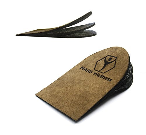 Medium Pack of 2 Brown Orthopedic Heel Lift S173