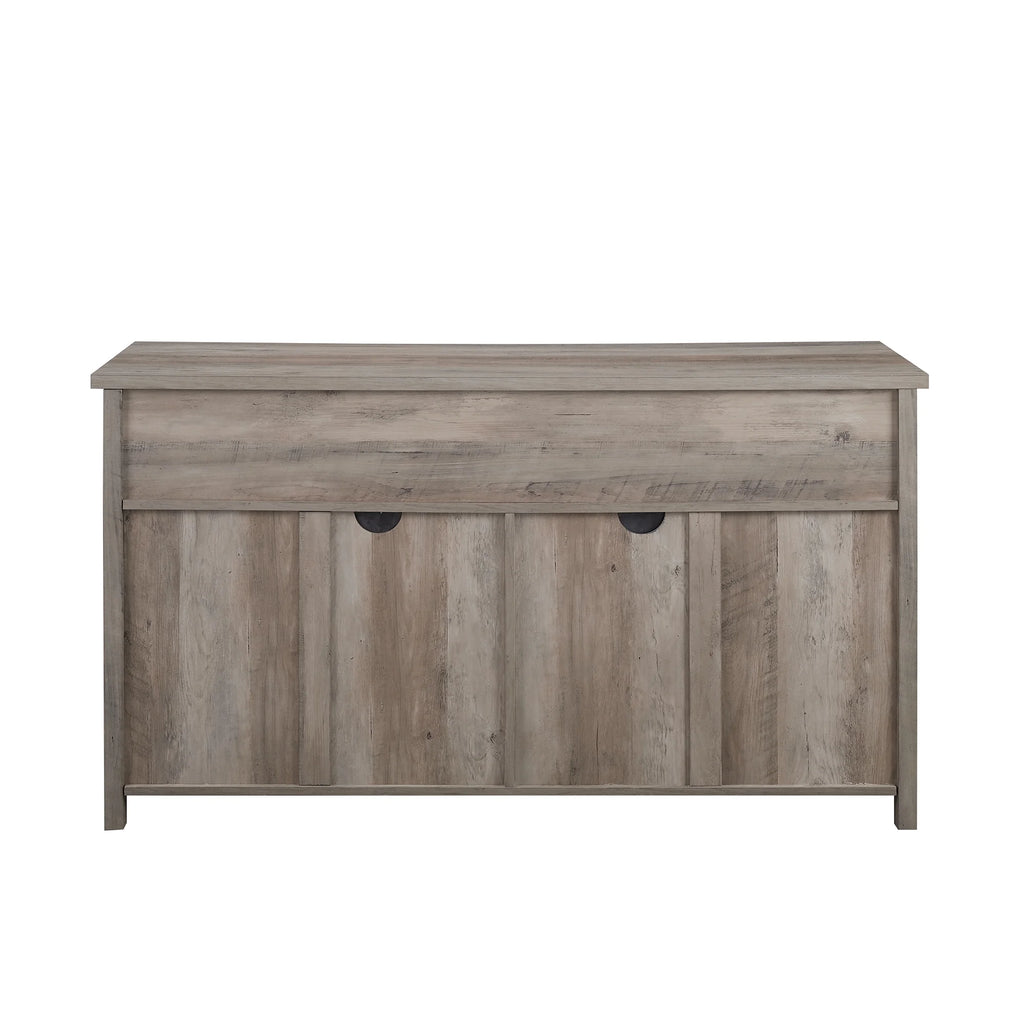 Grey Wash 4 Door TV Stand O750522