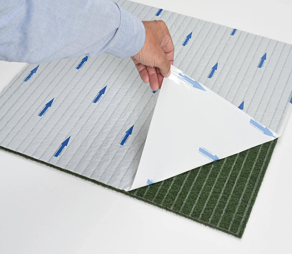 Pecan Peel and Stick Carpet Tile (15 Tiles/Case) Y49024