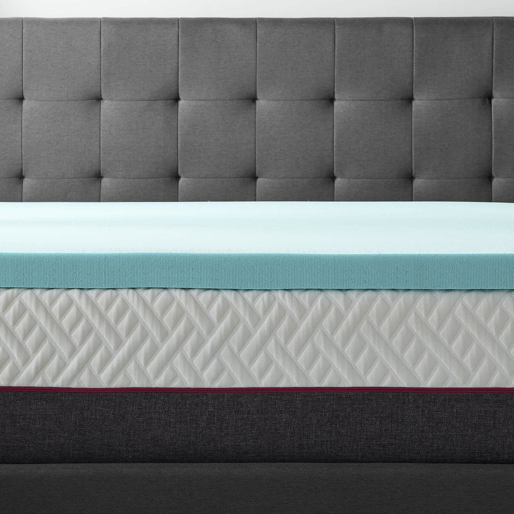 3" Cooling Gel Memory Foam Mattress Topper, Twin-XL B11032