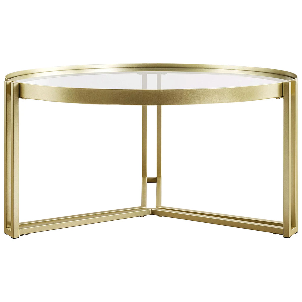 Round Glass Coffee Table I5463