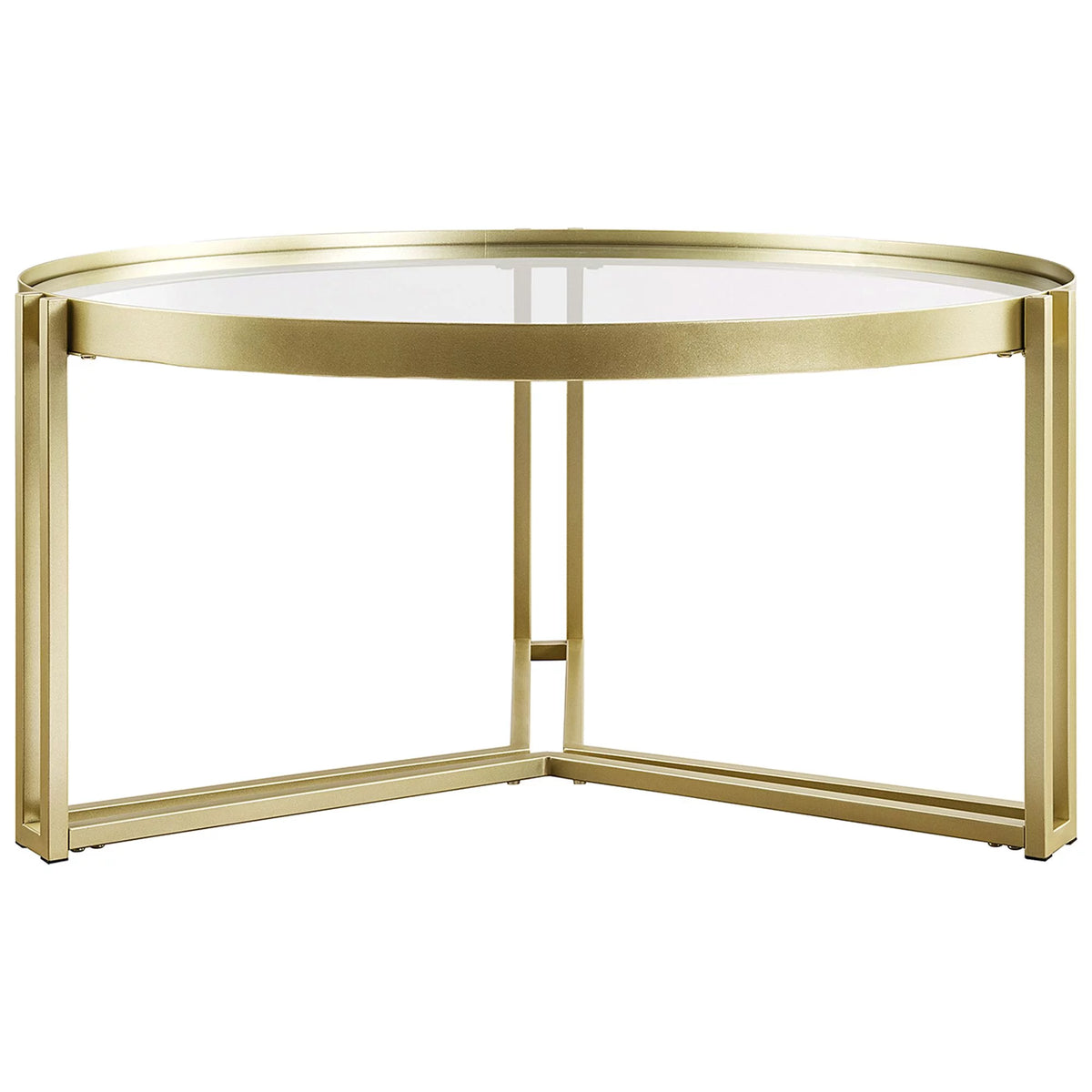 Round Glass Coffee Table I5463