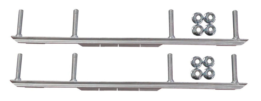 Red Razor Snowmobile Skis with 4.5" Shaper Bars Complete Kit I1929