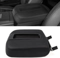 Front Center Console Lid Armrest for Chevy GMC Silverado Sierra 2007-2014 (Gray) Pack of 2 E382