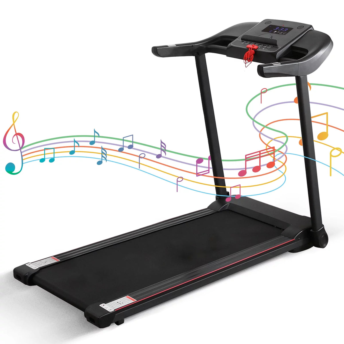 Folding Bluetooth Treadmill with Voice Control N8556