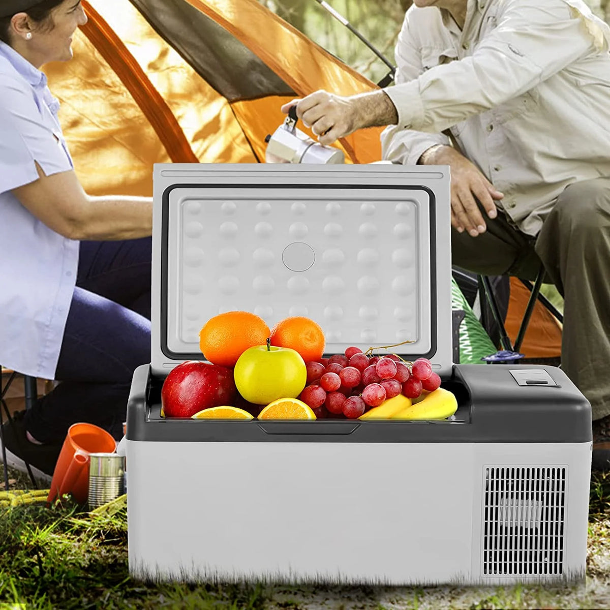 12V 16 qt. Portable Car Refrigerator with Cooler U397