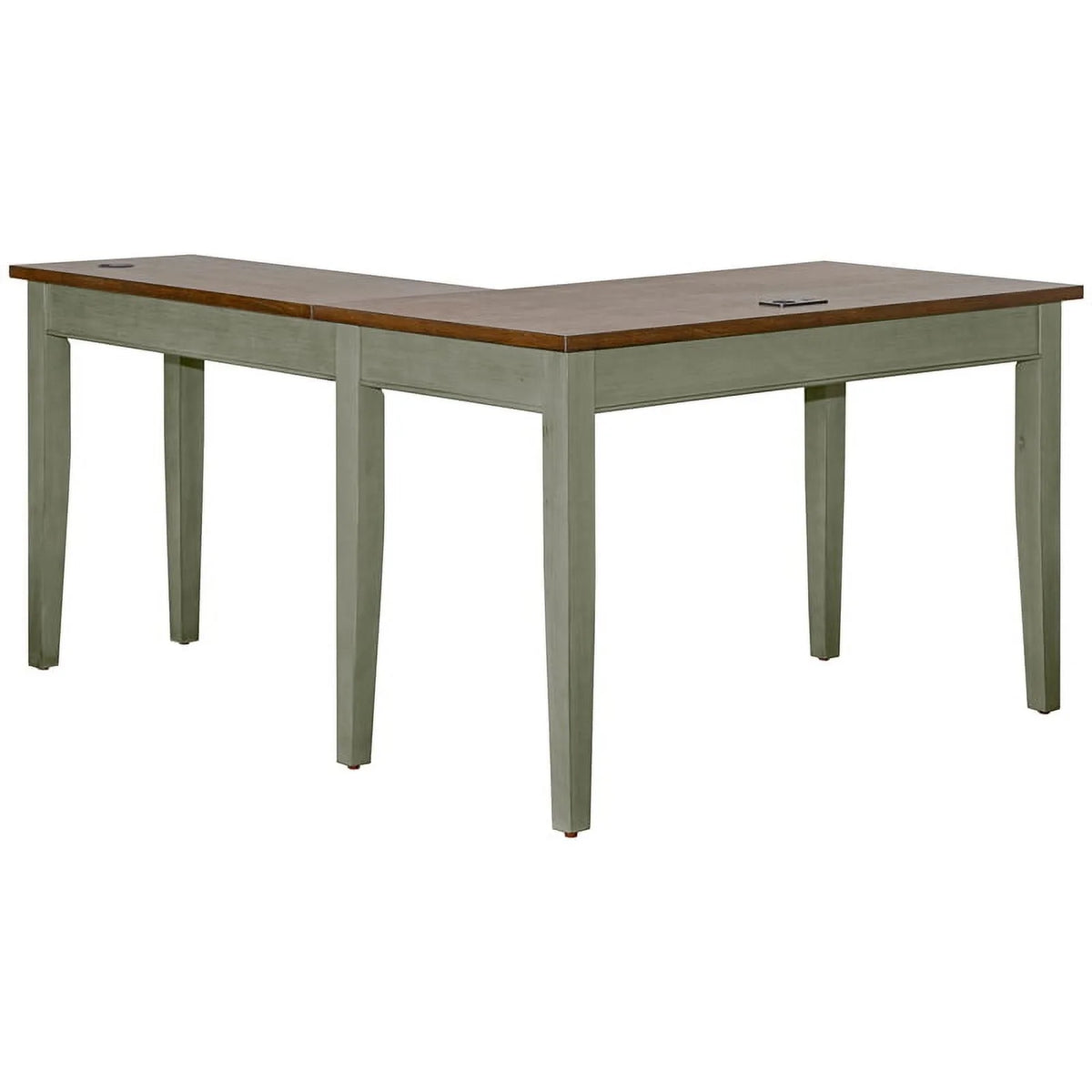 L-shaped Wood Writing Desk N6125