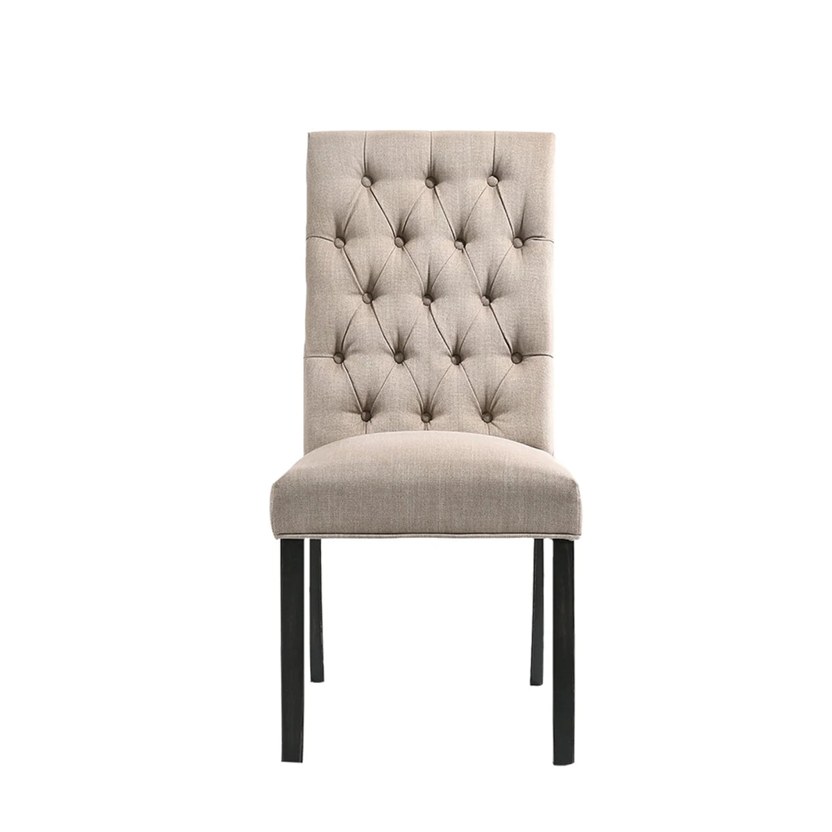 Light Brown Dining Chairs Set of 2 S361