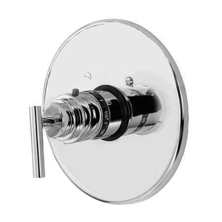 Thermostatic Trim Plate with Handle Satin Nickel W48068