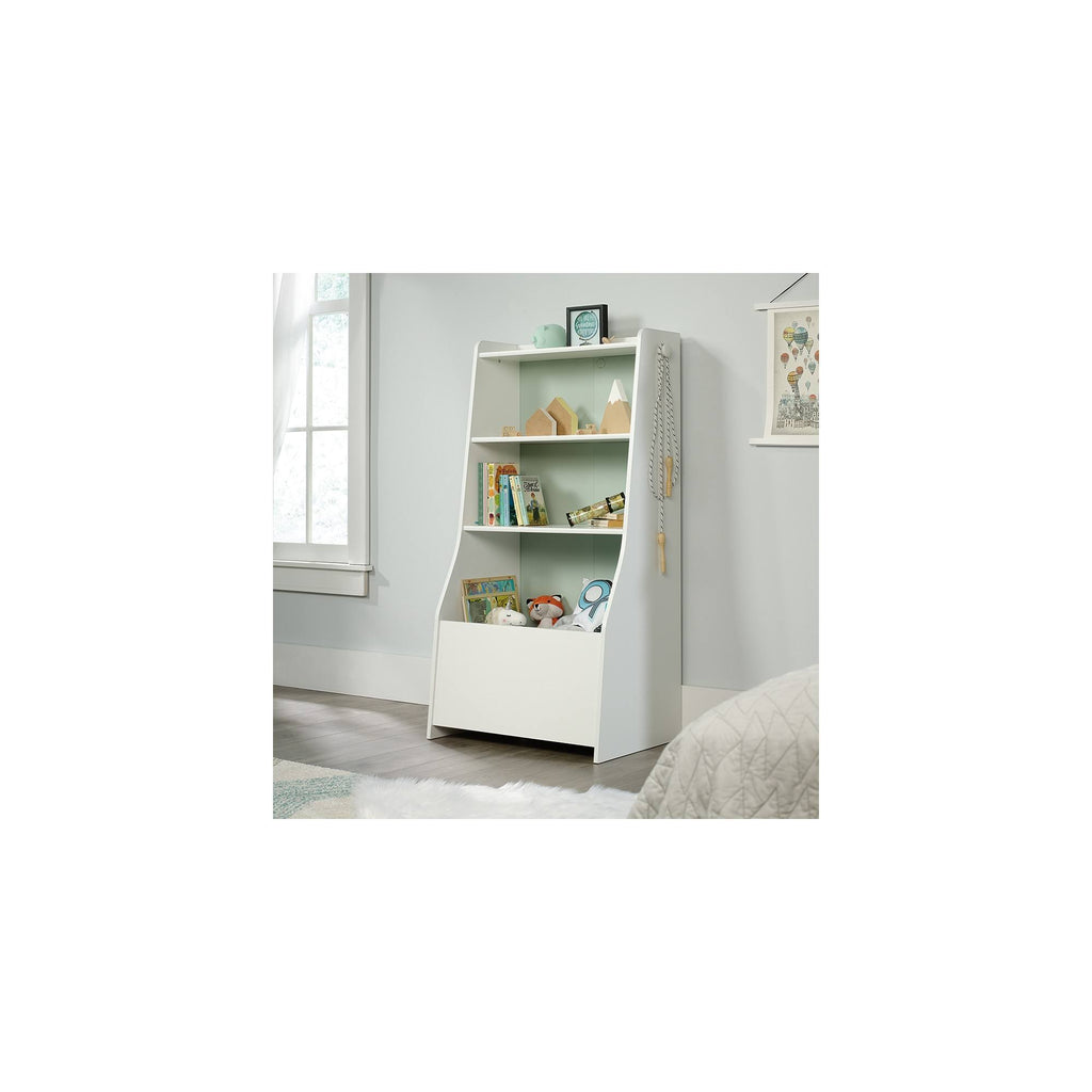 Soft White 3-Shelf Kids Bookcase V687291