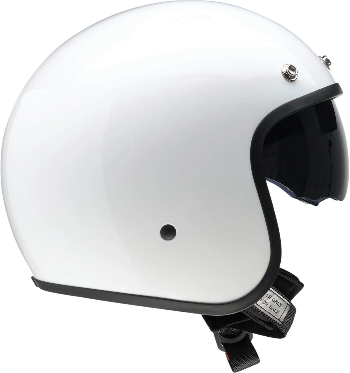 Open Face Motorcycle Helmet White XL I843298