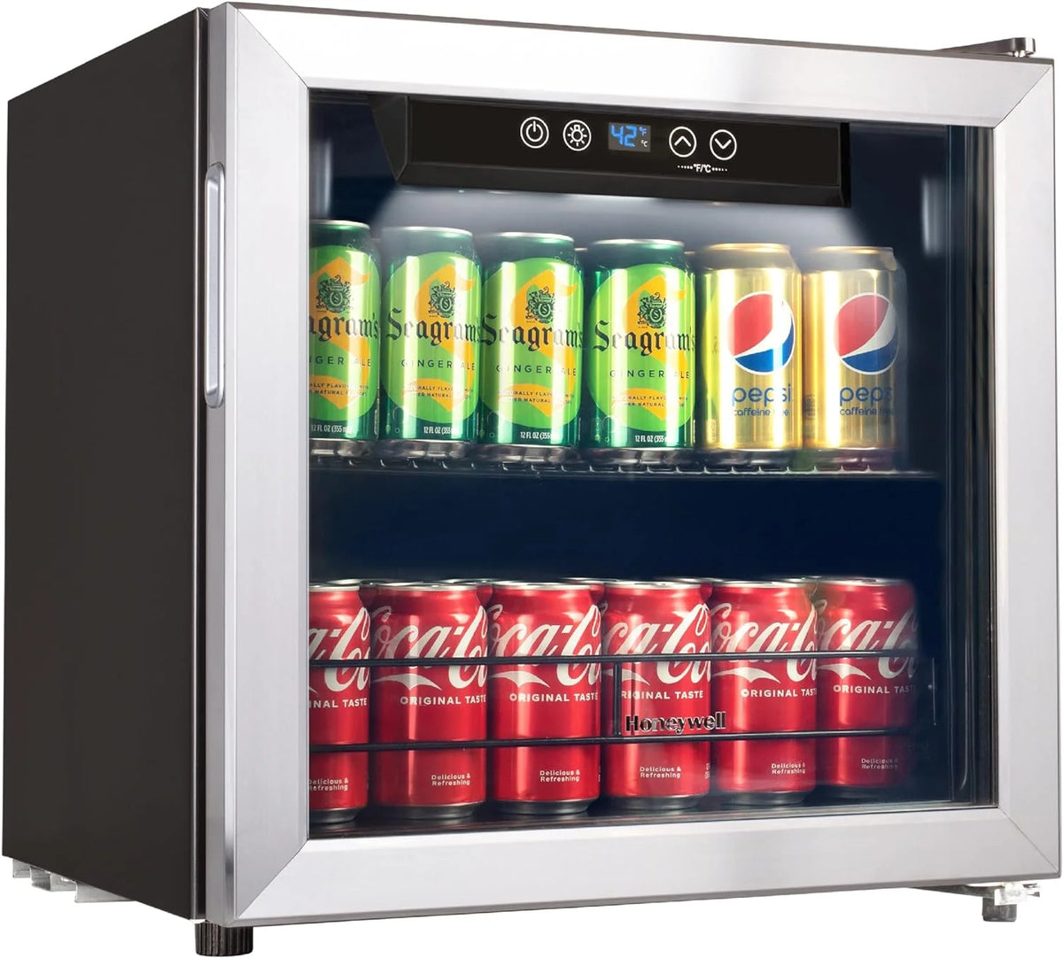 48 Can Mini Fridge with Glass Door K42643