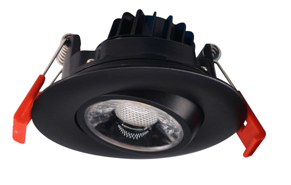 Black 5 Pack Recessed Downlight U1284
