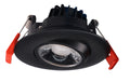 Black 5 Pack Recessed Downlight U1284