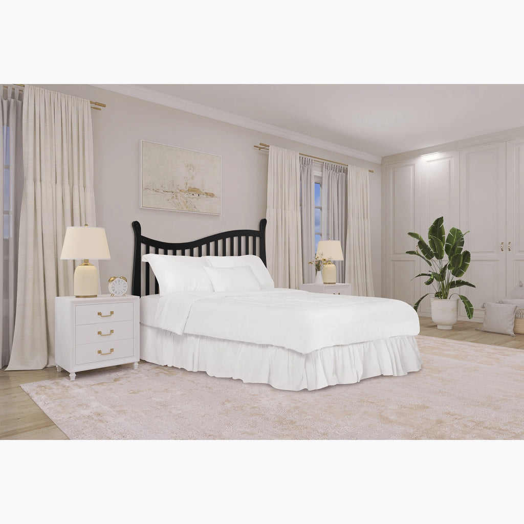 Black Convertible Crib R5547
