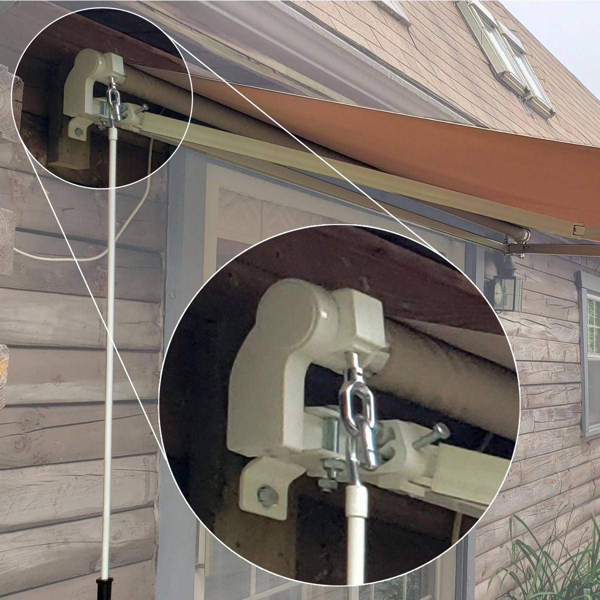 13' x 10' Retractable Patio Awning Canopy I625412