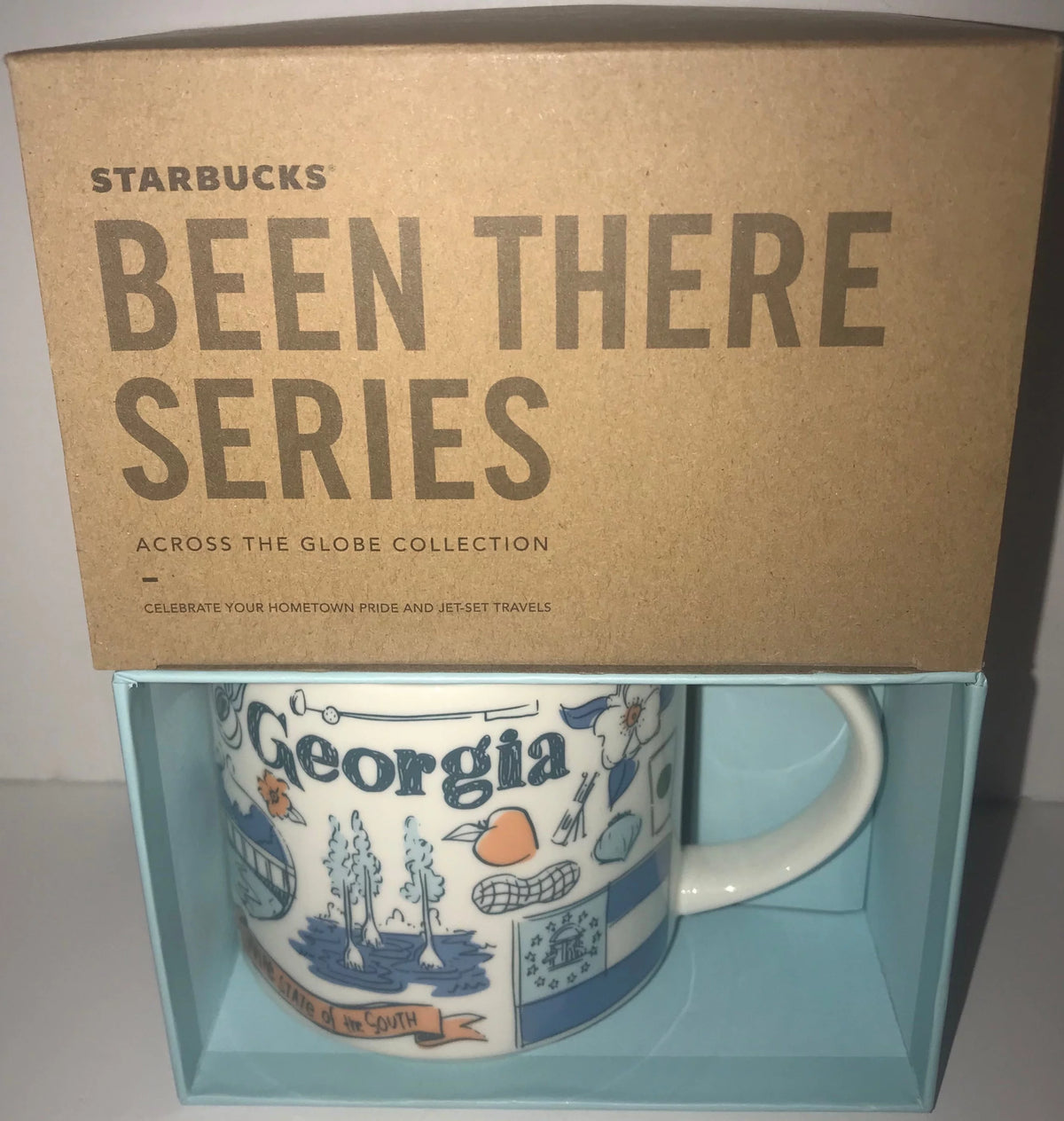 Georgia Ceramic Coffee Mug, 14 Oz F154