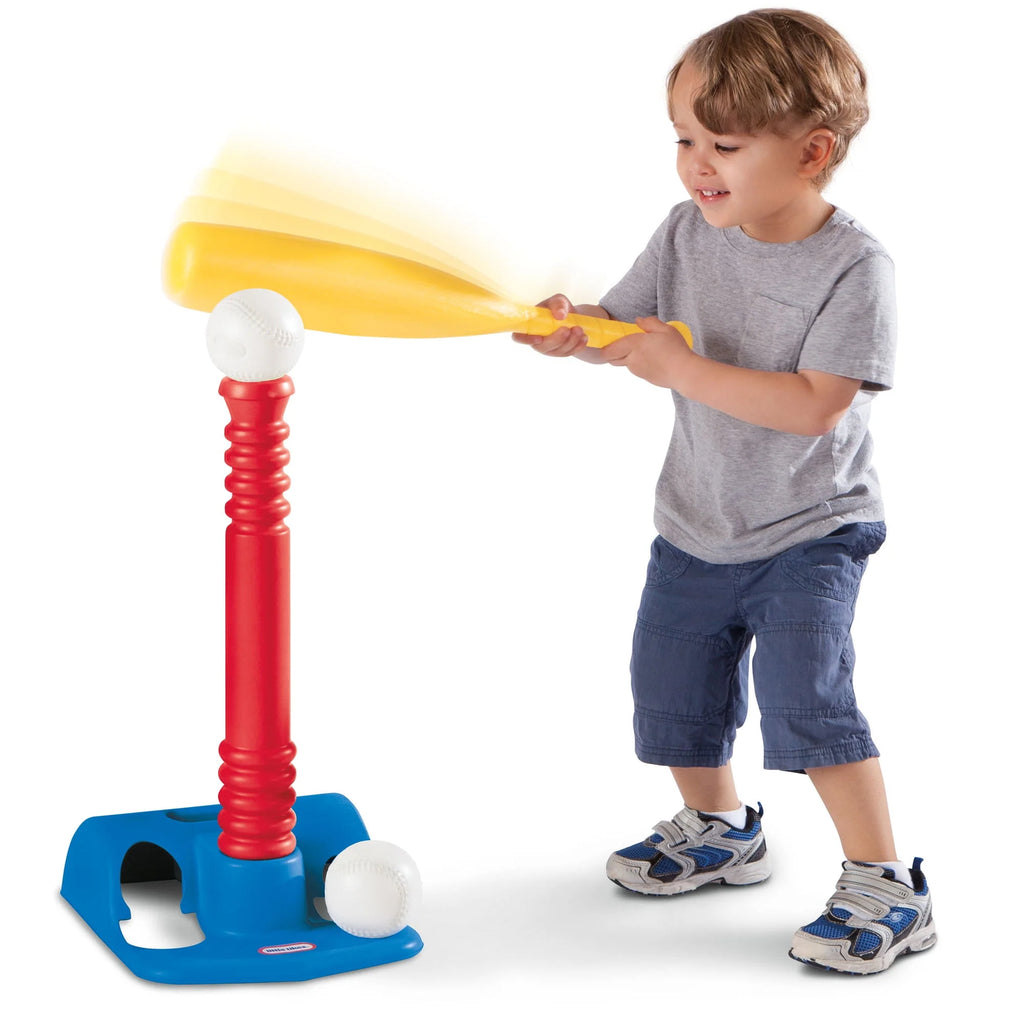 Kids T-Ball Set with Bat and 2 Balls Y604459