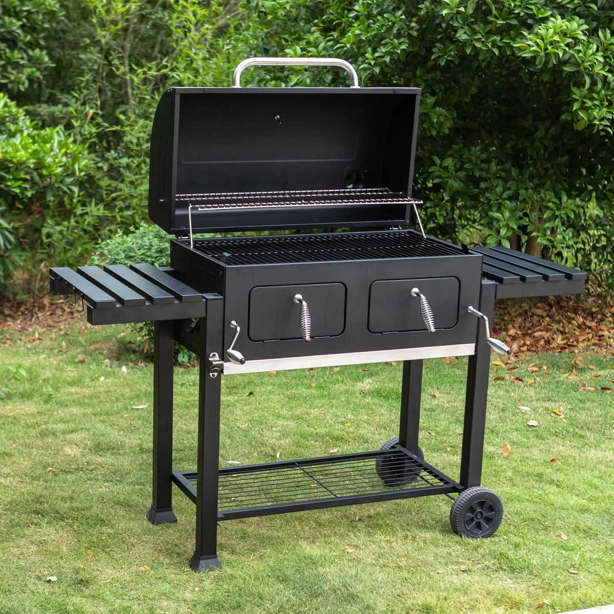 Charcoal Grill Portable BBQ Grill Black A750670