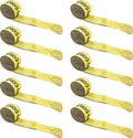 4 Inch x 30 Foot Winch Straps with Twisted Sewn Loop 10 Pack M799