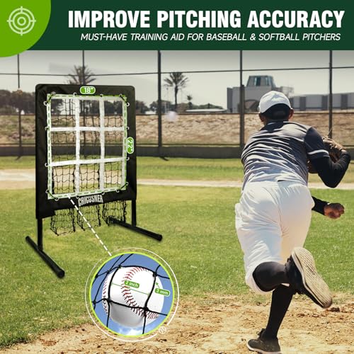 9 Hole Pitching Net with Strike Zone Y39097