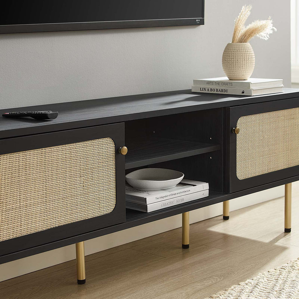 Black TV Stand I3895