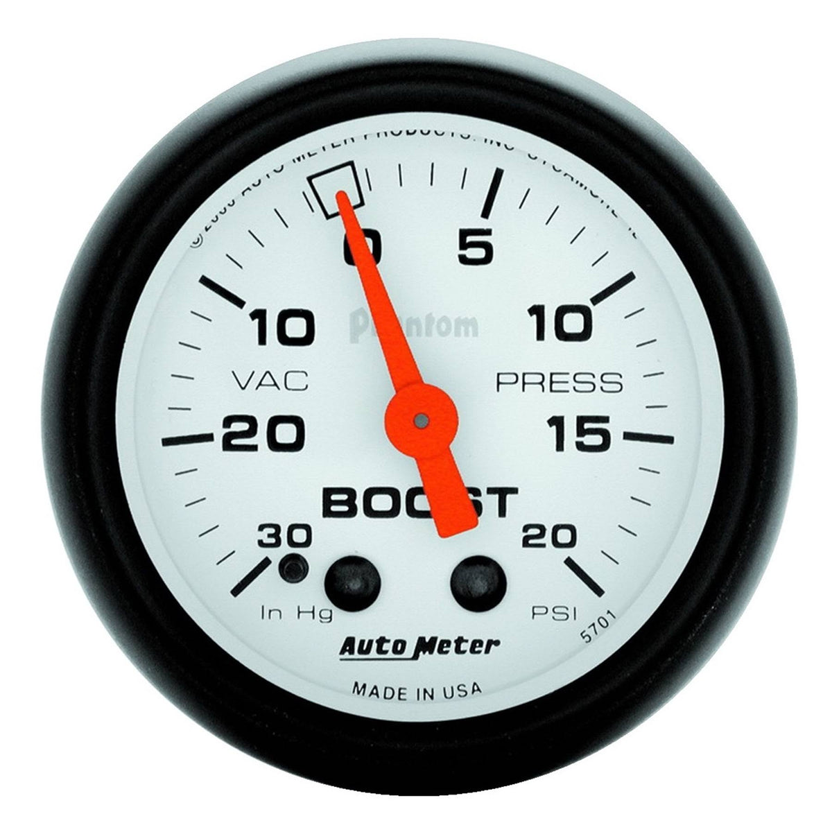 Phantom Mechanical Boost/Vacuum Gauge S251