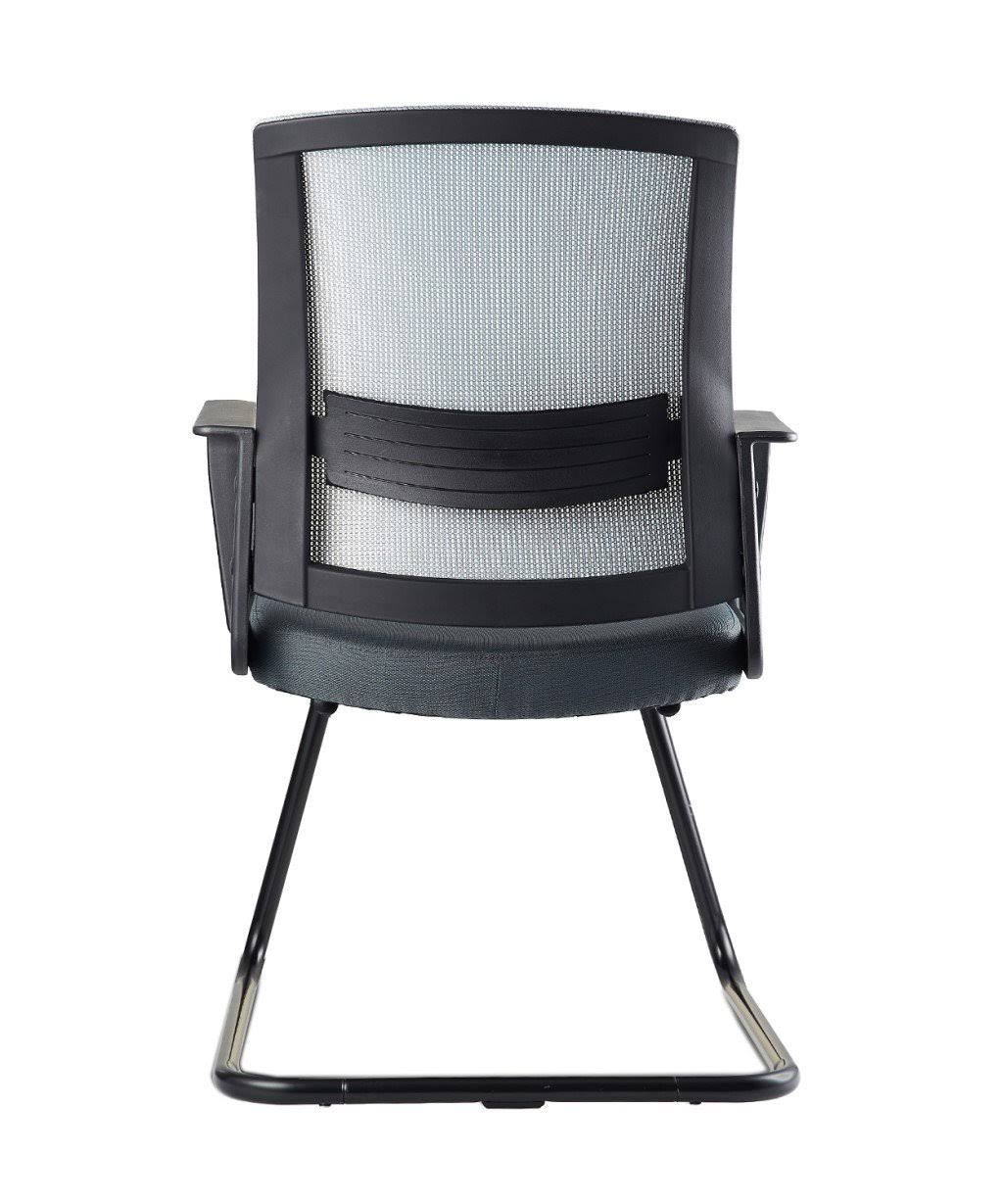 Grey Mid Back Mesh Office Guest Chair R8599