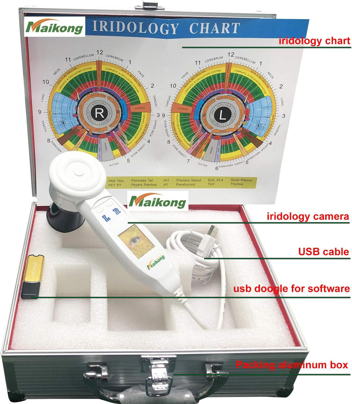 USB Iridology Camera with Software G3102