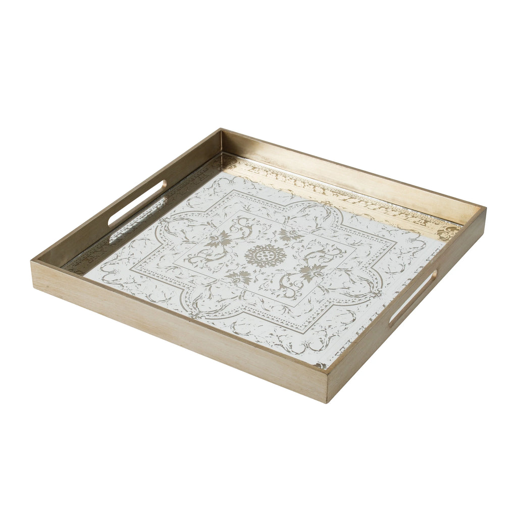 20 Inch Square Decorative Tray O3140