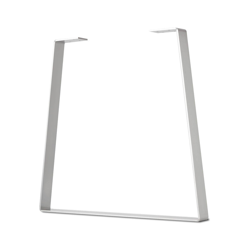 White Flat Bar Table Leg and Bench Base R4073