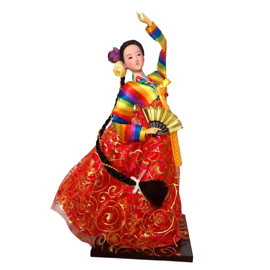 27 cm Asian Vintage Doll Y967