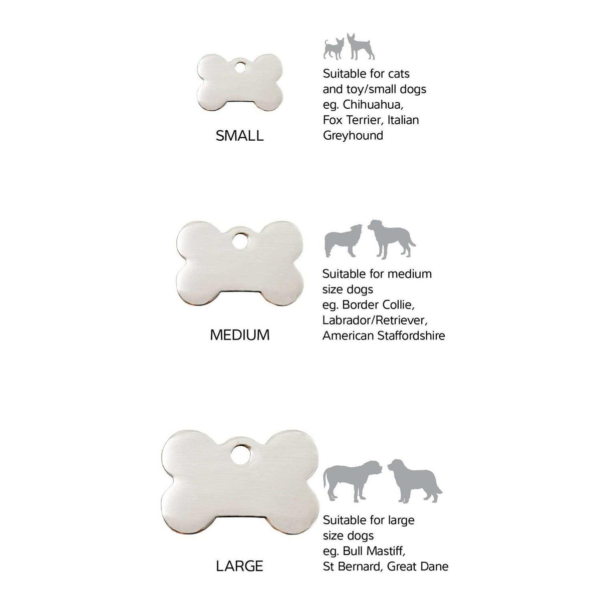 Bone Pet ID Dog Tag A99295