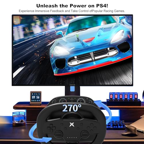 PS4 Steering Wheel and Pedals Y7204