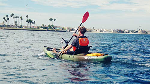 Sit on Top Fishing Kayak with Adjustable Seat J691616